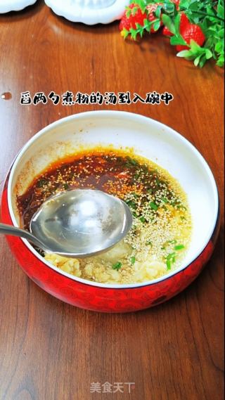 酸辣粉的做法步骤：12