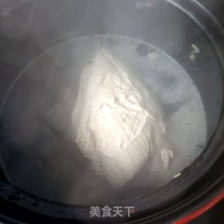 粉条白菜拌鸡胸肉的做法步骤：4
