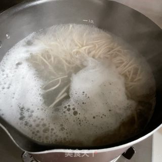 葱油荞麦面的做法步骤：7