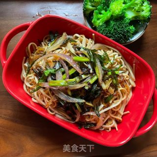 葱油荞麦面的做法步骤：10