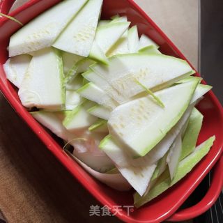 葫芦片炒鸡蛋的做法步骤：3