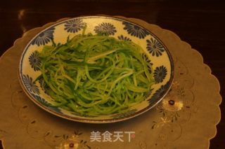 清炒萝卜丝的做法步骤：3