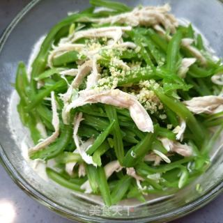 芸豆丝拌鸡胸肉的做法步骤：12