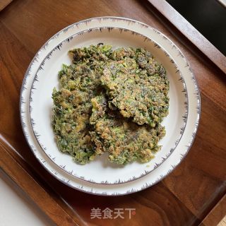 香芹叶全麦鸡蛋饼的做法