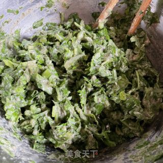 香芹叶全麦鸡蛋饼的做法步骤：4