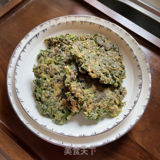 香芹叶全麦鸡蛋饼的做法步骤：9