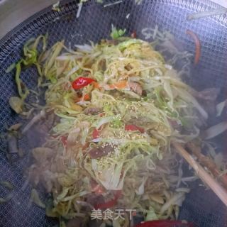 辣炒莲花白的做法步骤：13