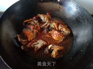 香辣蟹的做法步骤：8