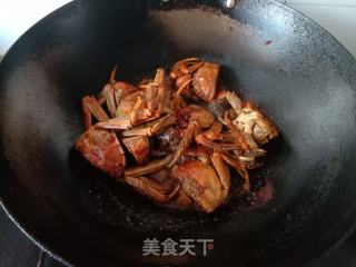 香辣蟹的做法步骤：9