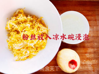 白菜拌粉丝的做法步骤：5
