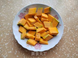 烤箱版南瓜麻球的做法步骤：1