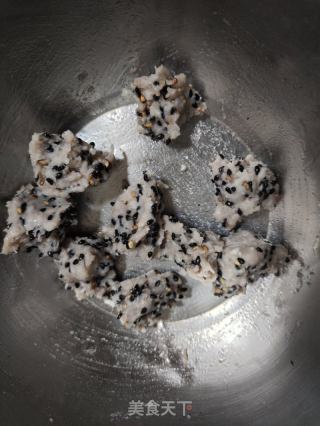 芋泥芝麻汤丸的做法步骤：6