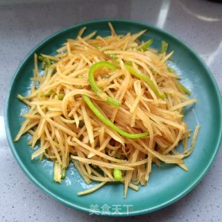 青椒土豆丝的做法步骤：11