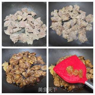 番茄烧牛腩的做法步骤：5