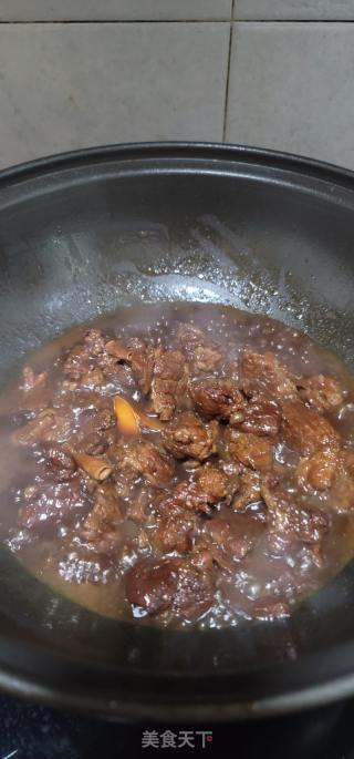 番茄烧牛腩的做法步骤：9