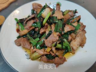 蒜苗腩肉的做法步骤：8