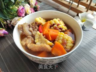 糯玉米烧大排的做法