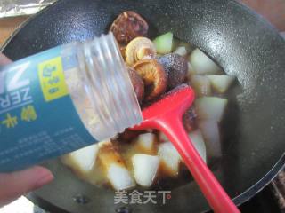 双菇烧冬瓜的做法步骤：6