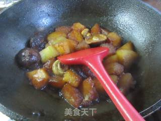 双菇烧冬瓜的做法步骤：8
