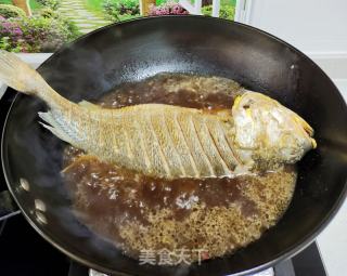 红烧黄花魚的做法步骤：2
