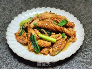 爆炒鱿鱼干的做法