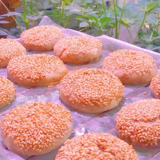 葱花烧饼的做法步骤：16