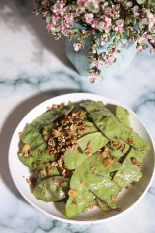 肉末炒扁豆的做法步骤：7