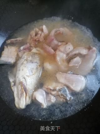 黑鱼汤的做法步骤：5