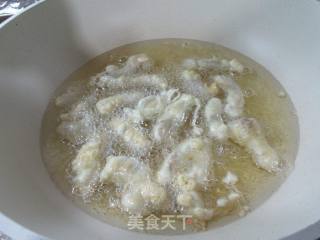 炸猪肉条的做法步骤：15