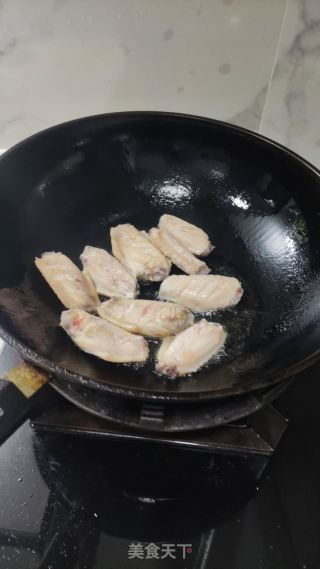 可乐鸡翅的做法步骤：4
