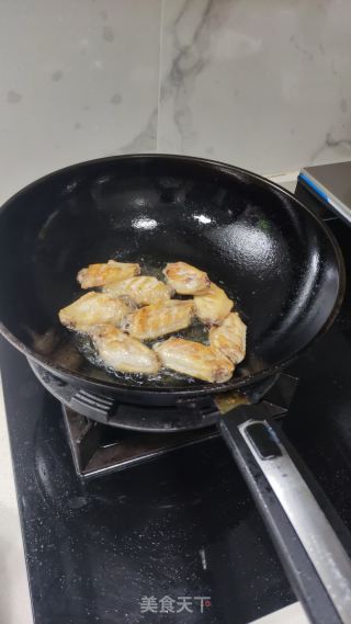 可乐鸡翅的做法步骤：5