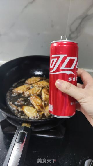 可乐鸡翅的做法步骤：7