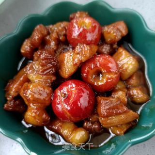 山楂烧肉的做法步骤：17