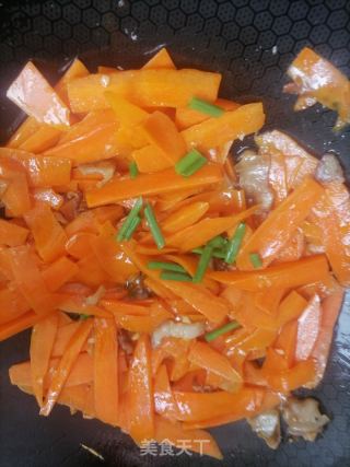 胡萝卜炒肉的做法步骤：7