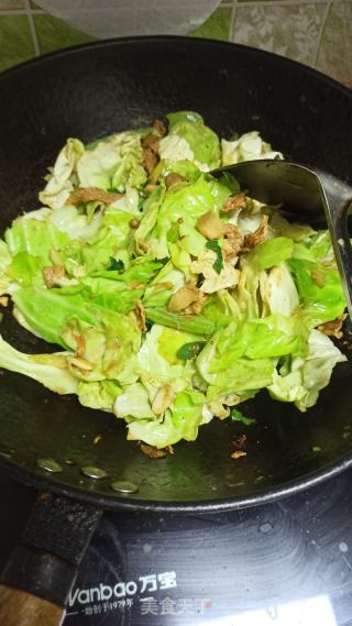 手撕包菜的做法步骤：8