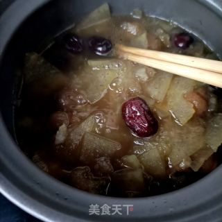 鸽子冬瓜汤的做法步骤：6