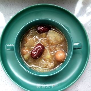 鸽子冬瓜汤的做法步骤：7