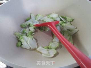 香干炒儿菜的做法步骤：3