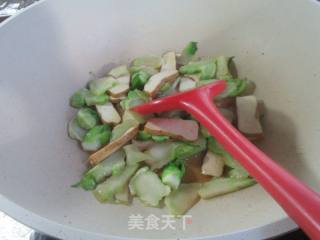 香干炒儿菜的做法步骤：10