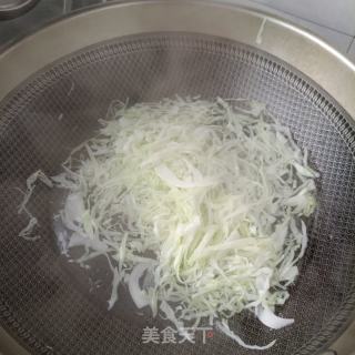 莲花白拌鸽胸肉的做法步骤：11