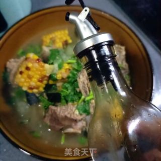 龙骨玉米冬瓜汤的做法步骤：16
