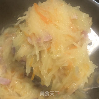 培根土豆丝卷饼的做法步骤：6