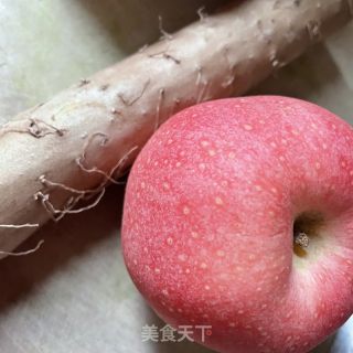 苹果山药燕麦粥的做法步骤：1