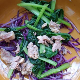 冰淇淋萝卜塔菜拌拆骨肉的做法步骤：11