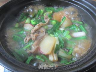 红皮萝卜牛杂煲的做法步骤：9