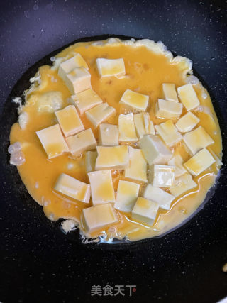 番茄鸡蛋豆腐的做法步骤：6