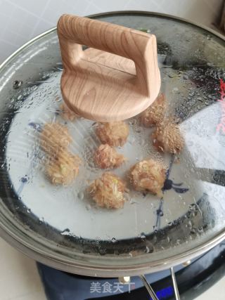 蒸萝卜丸子的做法步骤：7