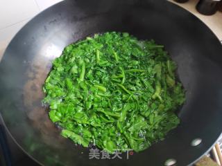 凉拌茼蒿的做法步骤：3