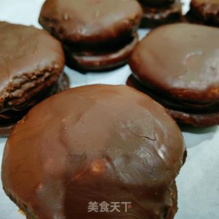 巧克力派的做法步骤：16