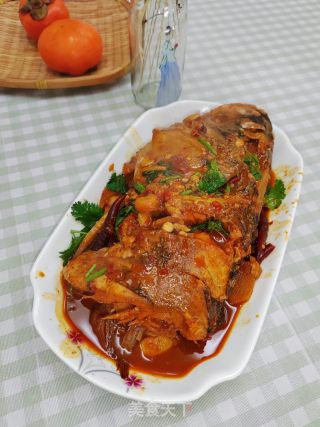 家常炖鲢鱼的做法步骤：9